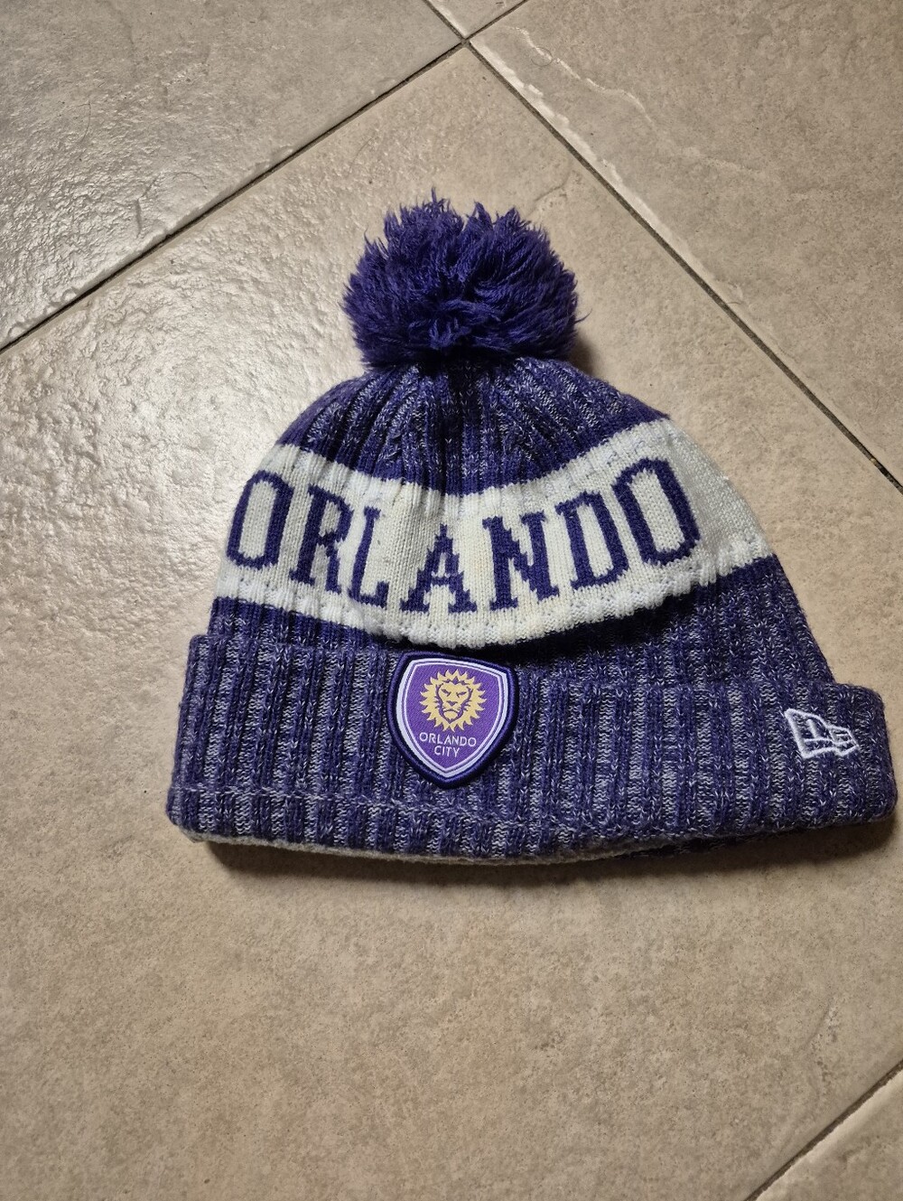 New Era Orlando City Soccer Club Beanie - Adult Sized